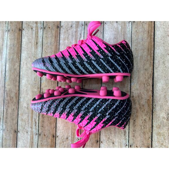 Vizari Pink Soccer Cleats Toddler Girls Size 10c - Picture 5 of 9